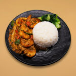 Rice with Seafood Curry
