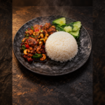 Kung Pao Chicken with Rice