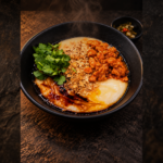 Tofu Nway ( chicken or fried dough stick)